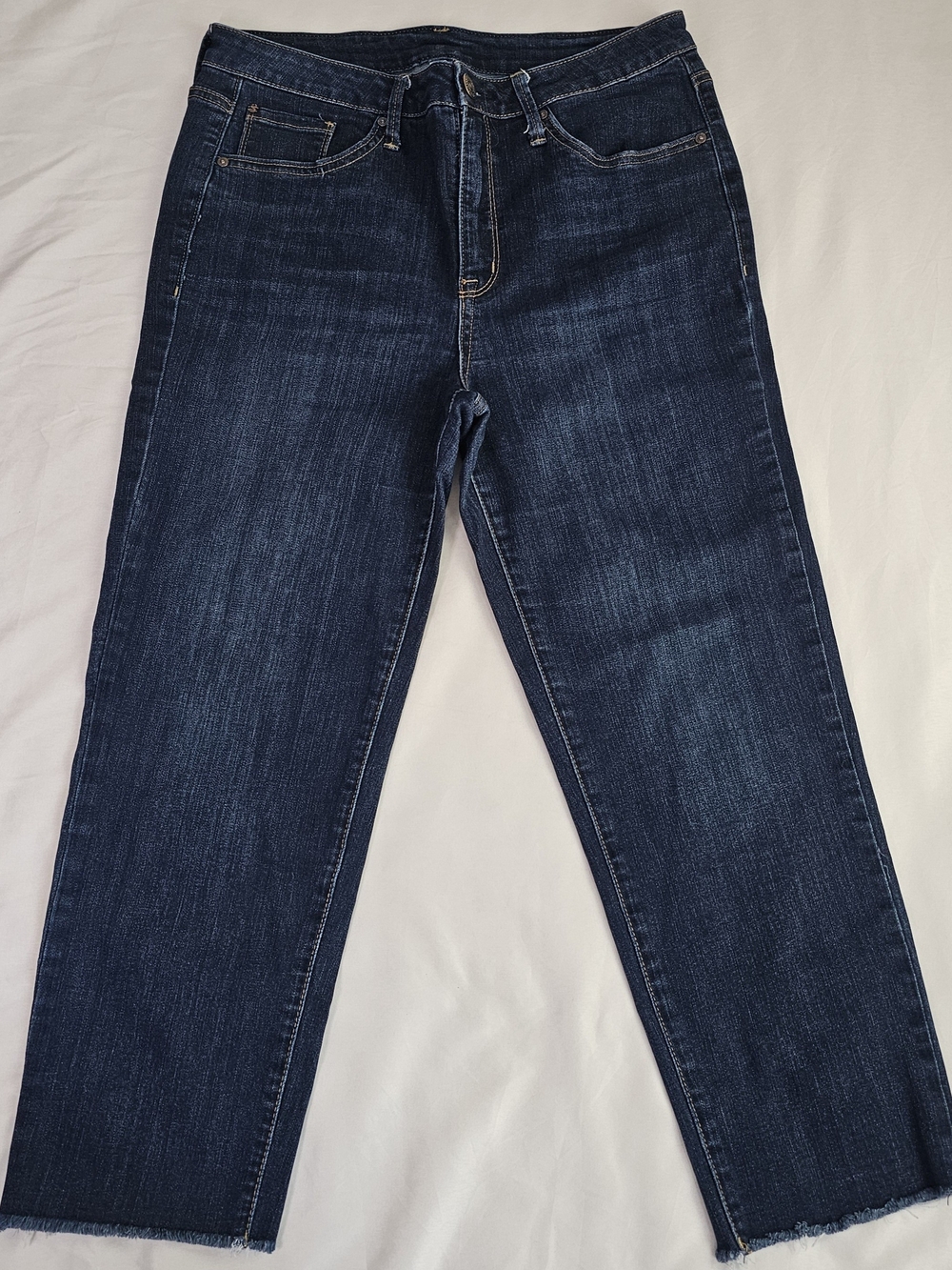 Seven7 Womans Straight Leg Denim Jeans